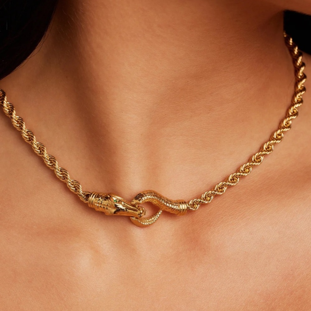 THORNE Snake Rope Necklace